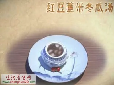 红豆薏米冬瓜汤的做法【视频+笔记】
