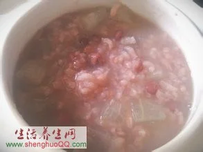 冬瓜赤豆粥