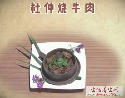 杜仲烧牛肉的做法【视频+笔记】