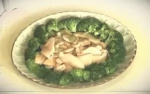 西兰花烩白灵菇的做法视频