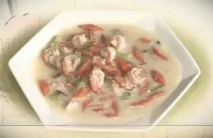 椰味炒虾的做法视频